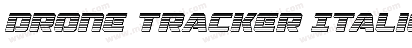 Drone Tracker Italic Italic字体转换